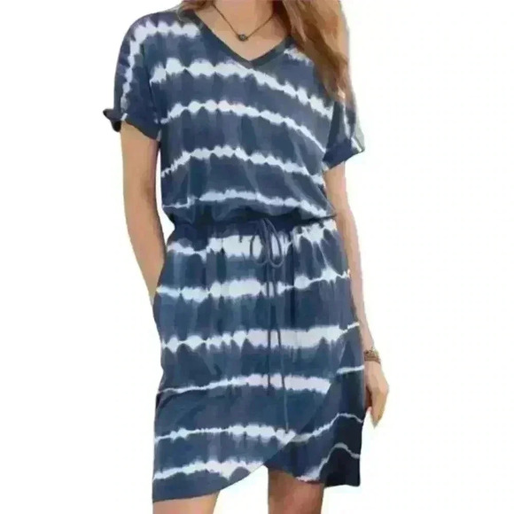 Sundance Tie Dye Elara Pullover Dress - Picture 1 of 9